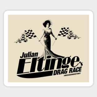 Julian Eltinge's Drag Race Sticker